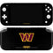 NFL Washington Commanders Black Background Nintendo Switch Lite Skin